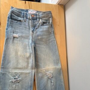 Abercrombie & Fitch Kids Light Blue Distressed Jeans